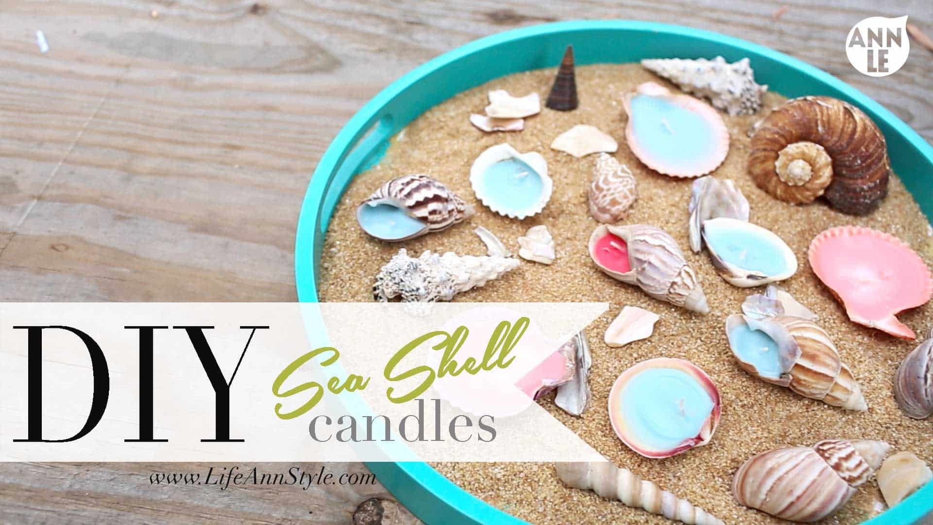 Φτιάξτε τα δικά σας DIY κεράκια ρεσώ σε κοχύλια