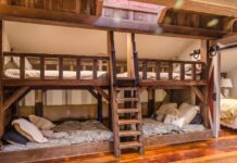 Ονειρικό παιδικό δωμάτιο σε ρουστίκ στυλ διακόσμησης