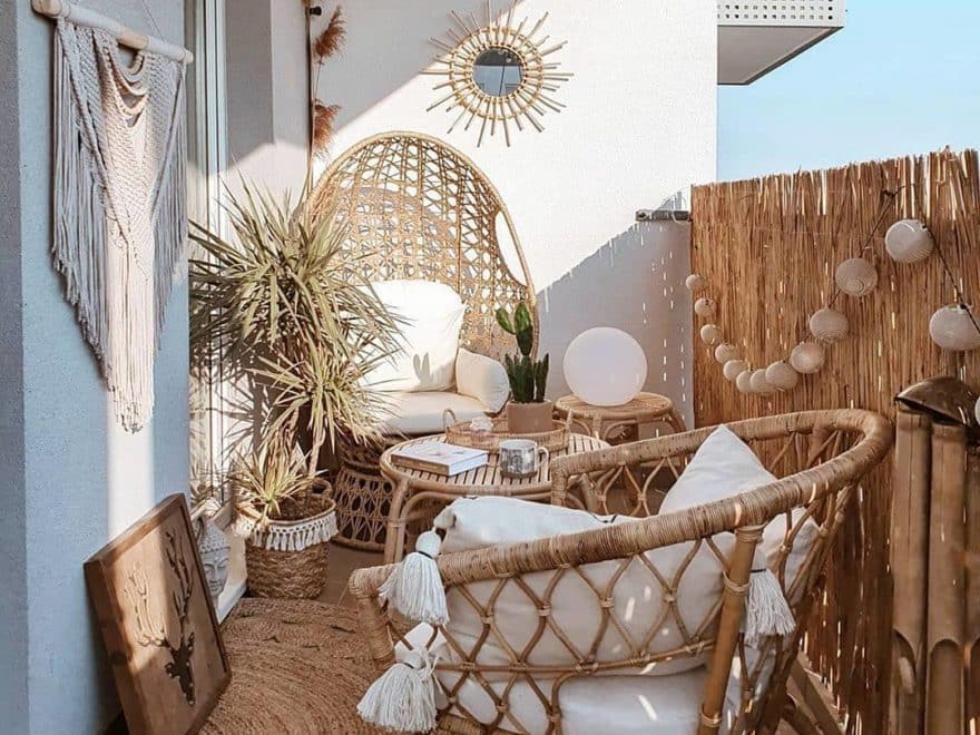 35 ιδέες για να σχεδιάσετε ένα ονειρικό boho  μπαλκόνι