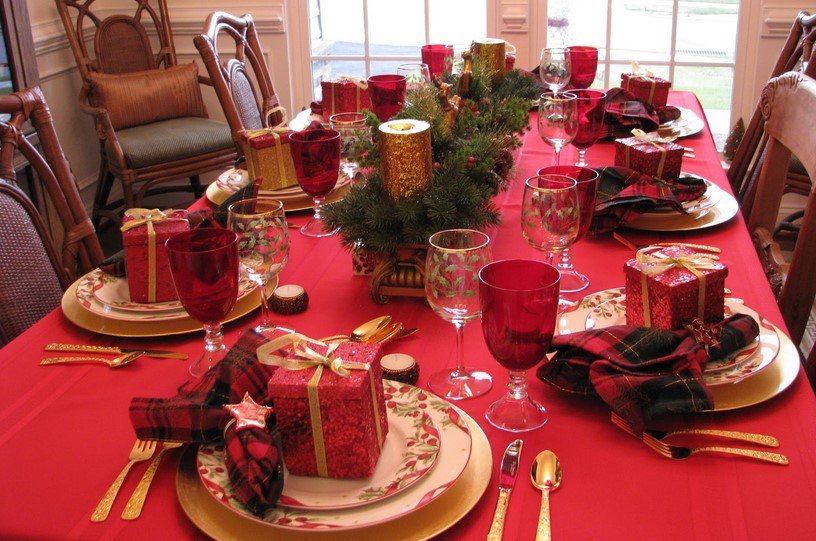 25 εκπληκτικές ιδέες χριστουγεννιάτικης διακόσμησης σπιτιού σε κόκκινο και χρυσό