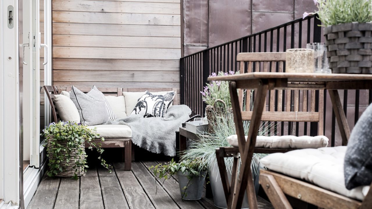 30 υπέροχες σκανδιναβικές ιδέες για να διακοσμήσετε το μπαλκόνι σας