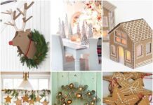 30 υπέροχα diy χριστουγεννιάτικα στολίδια από χαρτί και χαρτόνι