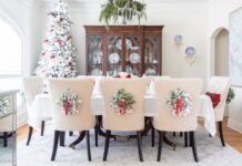 15 απίθανες ιδέες για να στολίσουμε τις καρέκλες για το το χριστουγεννιάτικο τραπέζι