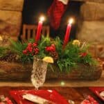 15 υπέροχες ιδέες για να διακοσμήσετε το χριστουγεννιάτικο τραπέζι σας με κεριά