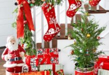 20 diy ιδέες χριστουγεννιάτικης διακόσμησης από μεταλλικά κουτιά