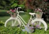 20 υπέροχες ιδέες για να διακοσμήσετε με γλάστρες τα παλιά σας ποδήλατα στον κήπο