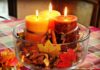 16 εντυπωσιακές diy φθινοπωρινές ιδέες για να διακοσμήσετε το σπίτι σας με πολύχρωμα κεριά