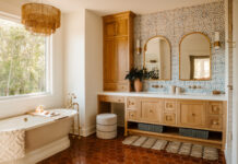 25 εντυπωσιακές ιδέες για να διακοσμήσετε το μπάνιο σας με πλακάκια τερακότα