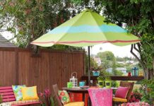 23 εντυπωσιακές ιδέες για να διακοσμήσετε τους εξωτερικούς σας χώρους με πολύχρωμα έπιπλα