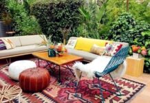 25 πολύχρωμες ιδέες για να διακοσμήσετε τη βεράντα σας σε boho style