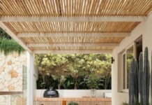 15 πανέμορφες ιδέες για να διακοσμήσετε τον κήπο και την αυλή σας με πέργκολες από μπαμπού