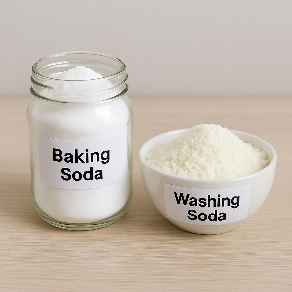 Μαγειρική σόδας και σόδα πλυσίματος: Ποιες οι διαφορές και οι χρήσεις τους