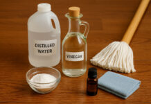Εύκολος τρόπος για να καθαρίσετε τα ξύλινα δάπεδα σας φυσικά