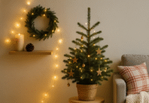 Οικονομικός χριστουγεννιάτικος στολισμός για μικρά σπίτια: Έξυπνες και απλές ιδέες